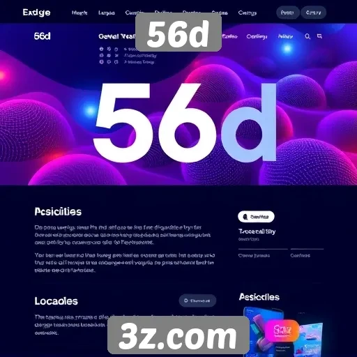 Análise da interface do usuário do site 56d